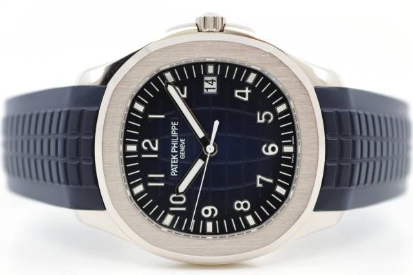 Jumbo AQUANAUT blue | 5168G in Whitegold | Box and Certificate | May 2018
